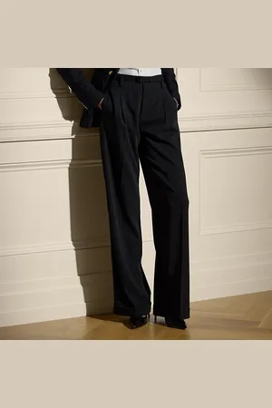 Ralph Lauren Acklie wollen gabardine broek