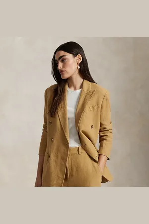 Ralph Lauren Linnen double-breasted blazer
