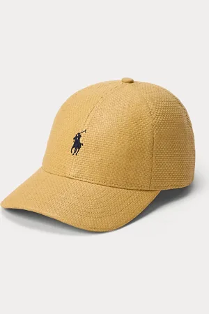 Ralph Lauren Baseballpet van stro