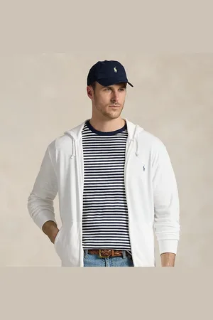 Ralph Lauren Grotere Maten - Katoenen spa terry hoodie