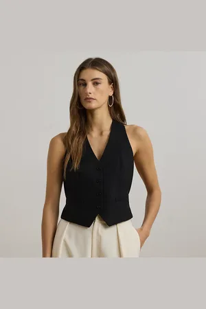 Ralph Lauren Gilet van katoenmix