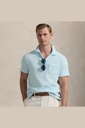 Ralph Lauren Mineraal geverfd terry Polo-shirt