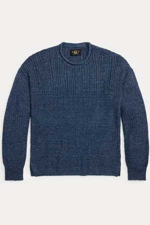 Ralph Lauren Katoen-linnen trui met rolkraag