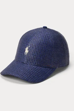 Ralph Lauren Baseballpet van stro