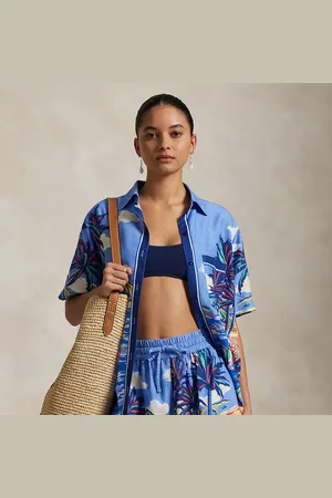 Ralph Lauren Cover-up shirt en short met afbeelding