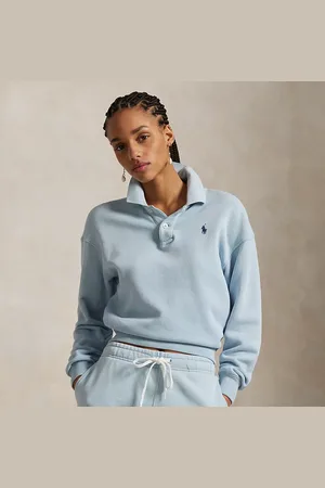 Ralph Lauren Fleece Polo-shirt met lange mouwen