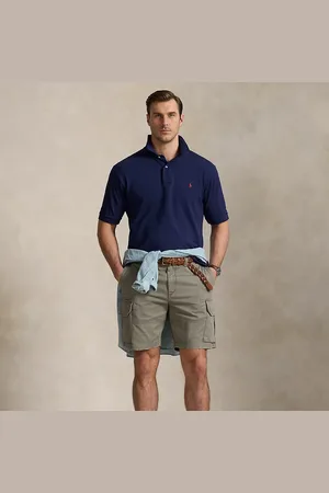 Ralph Lauren Grotere Maten - Gellar relaxed fit keperstof cargo short