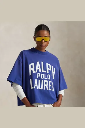 Ralph Lauren Katoenen jersey T-shirt met logo
