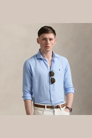 Ralph Lauren Custom fit linnen overhemd