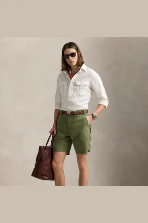 Ralph Lauren Classic fit linnen-katoenen short