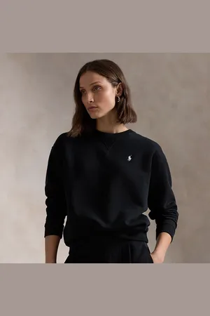 Ralph Lauren Fleece sweatshirt met ronde hals