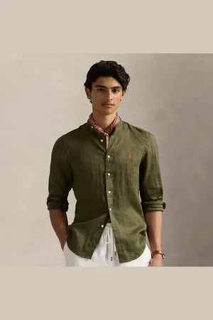 Ralph Lauren Slim fit linnen overhemd