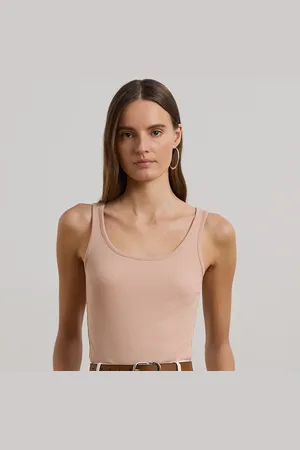 Ralph Lauren Petite - Stretchkatoenen tanktop
