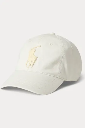 Ralph Lauren Keperstof baseballpet met Big Pony