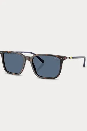 Ralph Lauren Heritage zonnebril met rugbystrepen