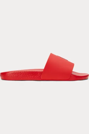 Ralph Lauren Slipper met kenmerkende Polo