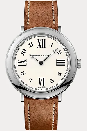 Ralph Lauren 32 mm stalen horloge