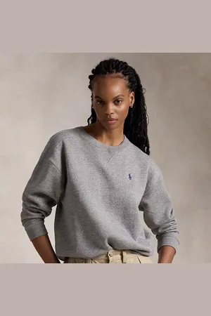 Ralph Lauren Fleece sweatshirt met ronde hals