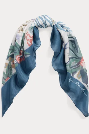 Ralph Lauren Vierkante sjaal met landschapsprint