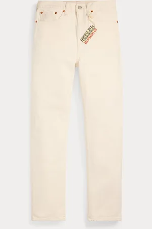 Ralph Lauren Straight fit jeans met katoenzaden