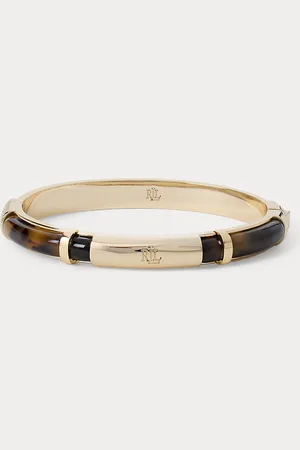 Ralph Lauren Vergulde armband met logo en schildpad