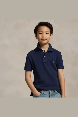 Ralph Lauren Slim fit katoenen mesh Polo-shirt