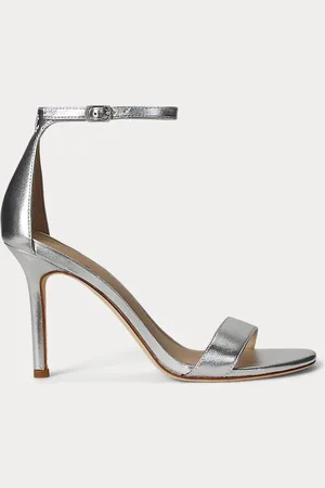 Ralph Lauren Allie metallic nappaleren sandaal