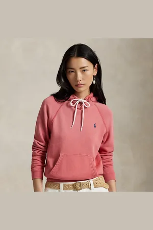 Ralph Lauren Shrunken fit fleece hoodie