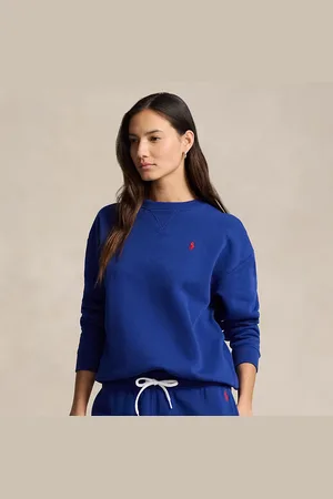 Ralph Lauren Fleece sweatshirt met ronde hals