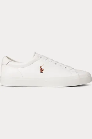 Ralph Lauren Longwood leren sneaker
