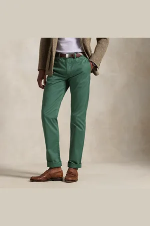 Ralph Lauren Straight fit gewassen chino met stretch