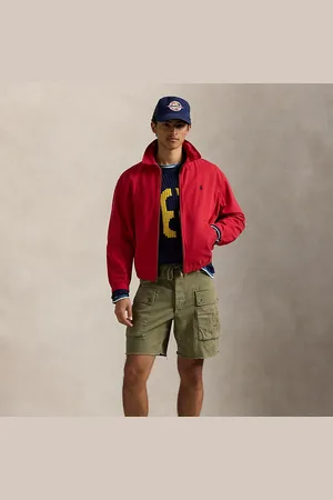 Ralph Lauren Relaxed cargoshort met visgraatmotief