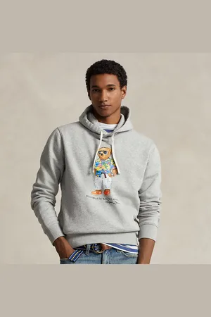 Ralph Lauren Fleece hoodie met Polo Bear