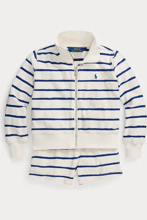 Ralph Lauren Gestreept katoenen terry jack en short
