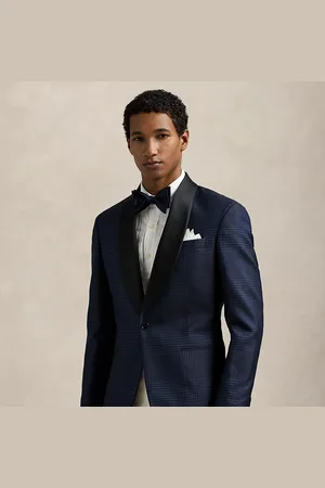 Ralph Lauren Tailored geruit Polo smokingjasje