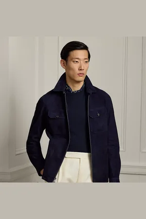 Ralph Lauren Suède overhemdjack