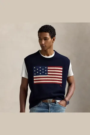 Ralph Lauren Big fit spencer met vlag