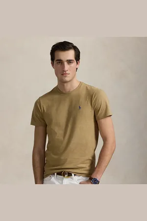 Ralph Lauren Custom slim jersey T-shirt ronde hals