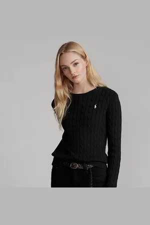 Ralph Lauren Kabelgebreide katoenen trui