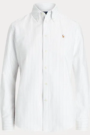 Ralph Lauren Slim fit katoenen Oxford overhemd