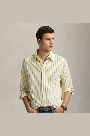 Ralph Lauren Gestreept gebreid Oxford overhemd