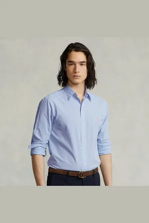 Ralph Lauren Classic fit seersucker overhemd