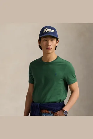 Ralph Lauren Custom slim jersey T-shirt ronde hals