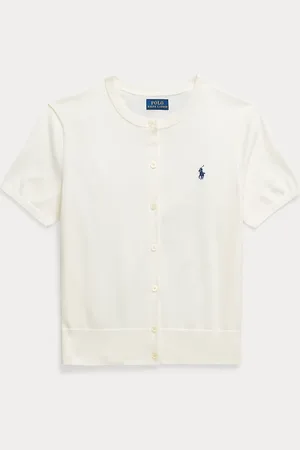 Ralph Lauren Katoenen vest met ronde hals korte mouw