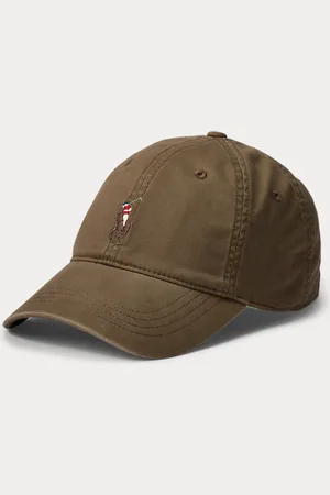 Ralph Lauren Stretchkatoenen keperstof baseballpet