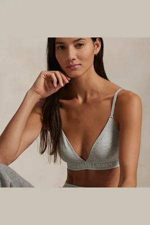 Ralph Lauren Triangel-bralette met logoband