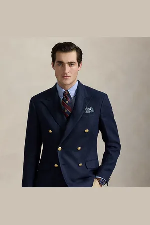 Ralph Lauren Polo tailored linnen dobby colbert