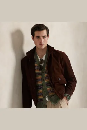 Ralph Lauren Fair Isle vest van katoenmix
