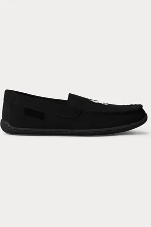 Ralph Lauren Brenan suède pantoffel
