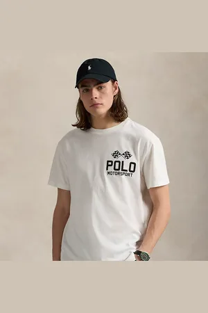 Ralph Lauren Classic fit slubjersey T-shirt met print